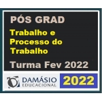 Pós Graduação - Direito do Trabalho e Processo do Trabalho – Turma Fev 2022 (DAMÁSIO 2022)